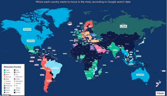 世界移民地图出炉，加拿大Top1!这10个国家成为移民首选